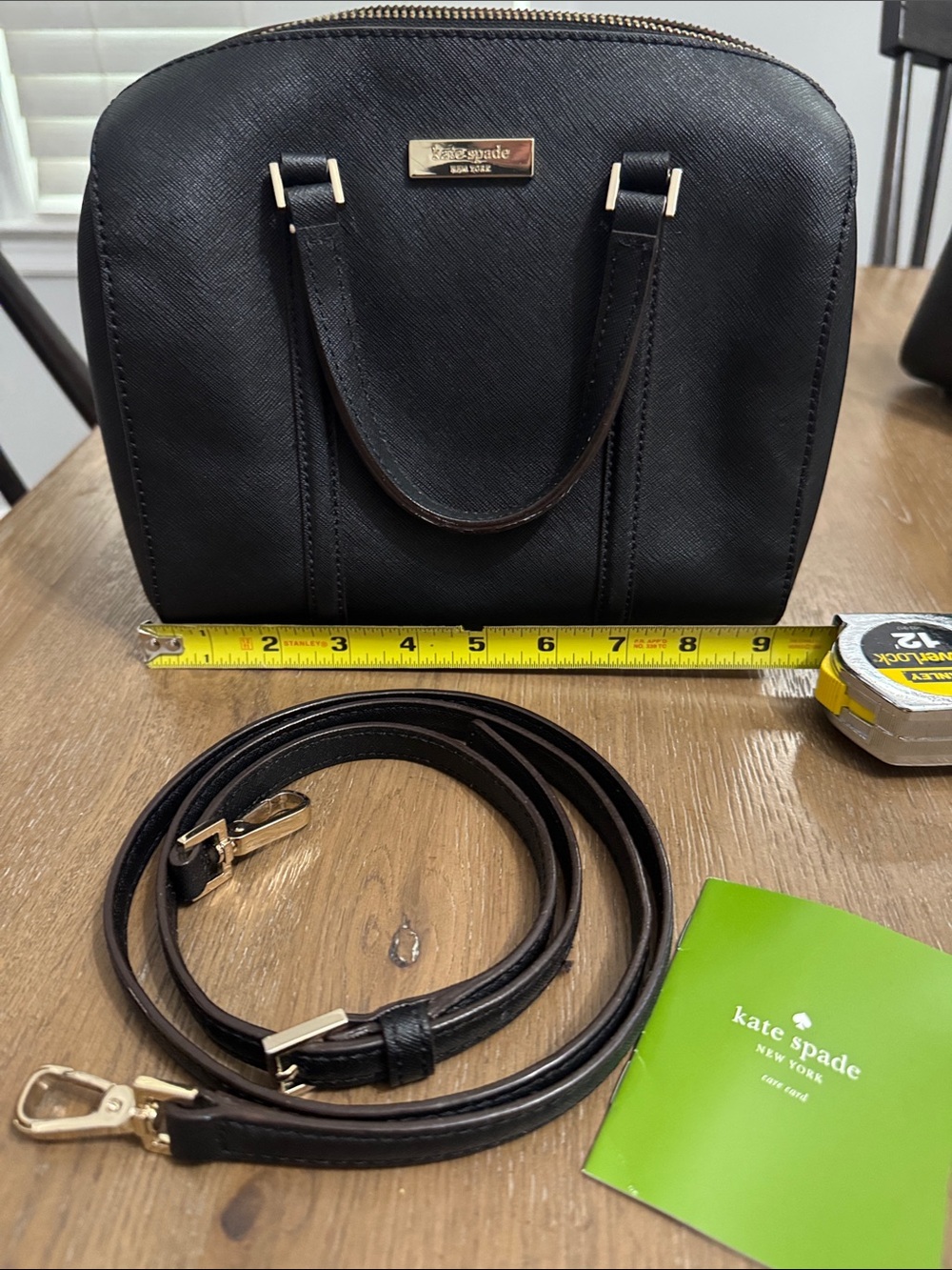 Kate spade ♠️ small black satchel